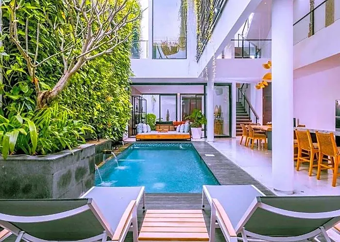ホテル Buddleja Asiatica 3 Bedroom Private Pool Canggu Su17 5*